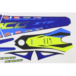 Kit autocollant SHERCO 2025 partie plastique