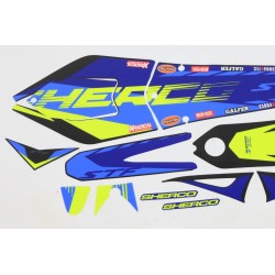 Kit autocollant SHERCO 2025 partie plastique