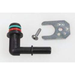 Raccord 90° sortie pompe à essence SHERCO/SCORPA 2023