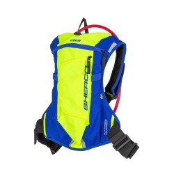 Sac à dos d'hydratation 3L SHERCO bleu/jaune