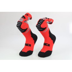 Chaussettes SIDI Faenza rouge/noir