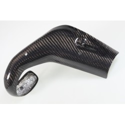 Protection coude échappement carbone SKC BETA 2024 125cc version intégrale