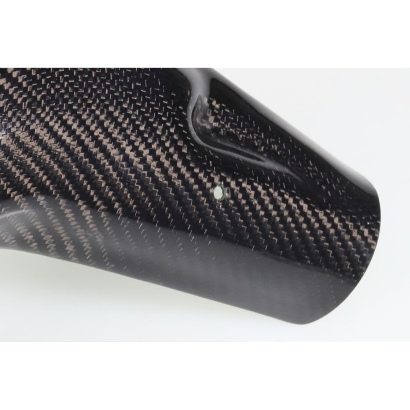 Protection coude échappement carbone SKC BETA 2024 125cc version intégrale