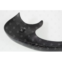 Protection coude échappement carbone SKC BETA Rev/Evo 50/80 version intégrale