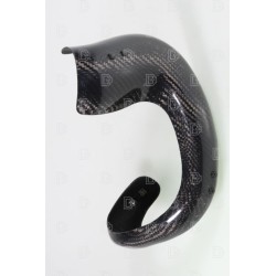 Protection coude échappement carbone SKC BETA Rev/Evo 50/80 version intégrale