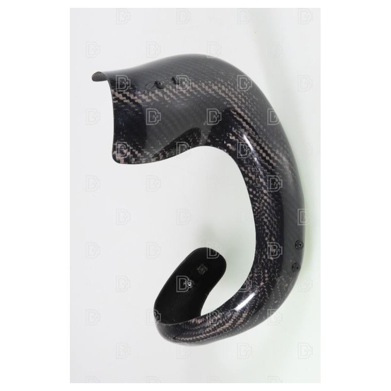 Protection coude échappement carbone SKC BETA Rev/Evo 50/80 version intégrale