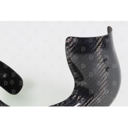 Protection coude échappement carbone SKC BETA Rev/Evo 50/80 version intégrale
