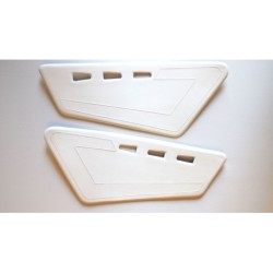 Cache latéral SKC FANTIC 240 la paire blanc