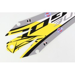 Autocollant garde boue AR TRS 2024 Gold