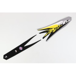 Autocollant garde boue AV TRS 2024 Gold
