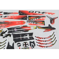 Kit autocollants TRS 2023 On-E Kids 20" complet