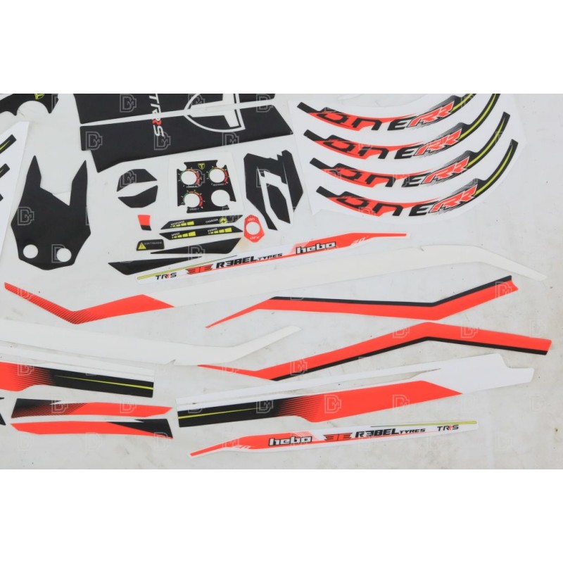 Kit autocollants TRS 2023 On-E Kids 20" complet