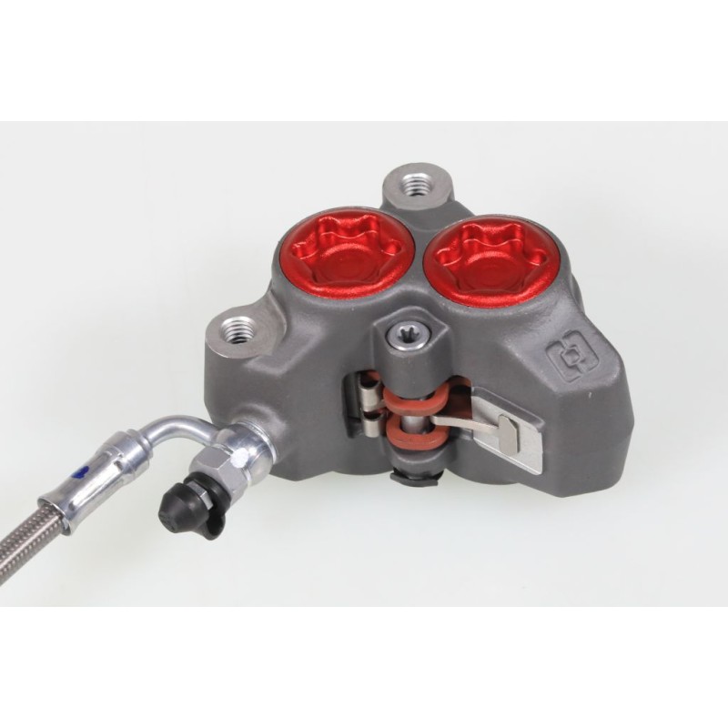 Kit frein AV BRAKTEC complet rouge
