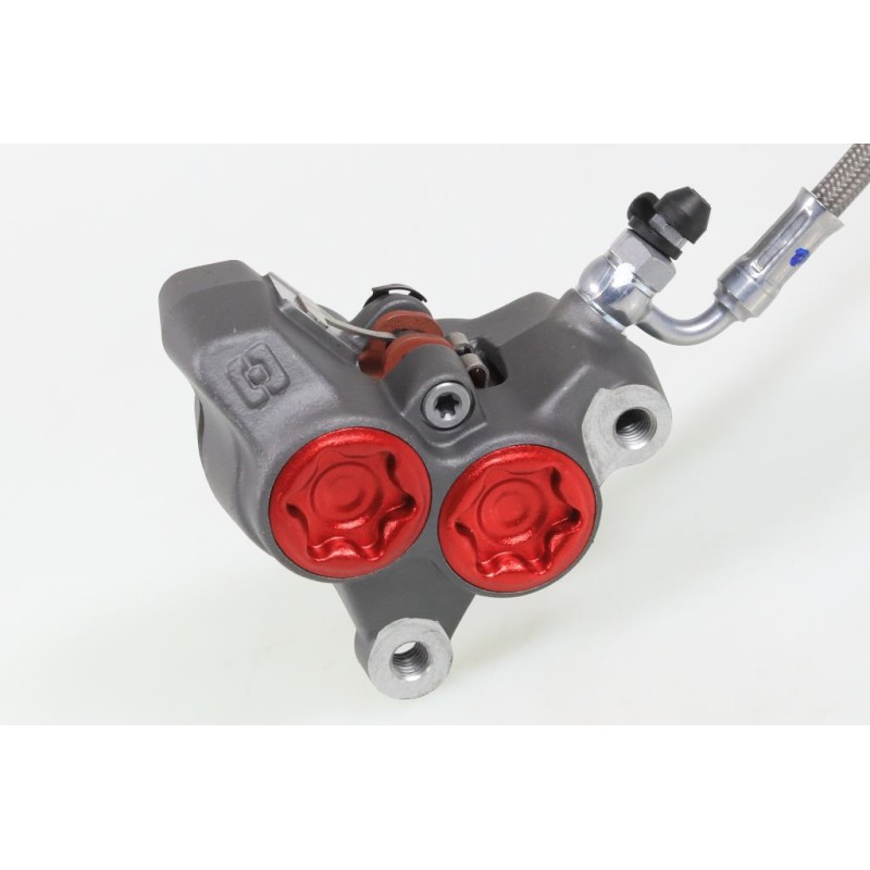 Kit frein AV BRAKTEC complet rouge