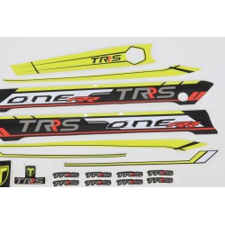 Kit autocollants cadre TRS On-E Kids 20" jaune