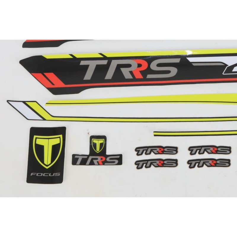 Kit autocollants cadre TRS On-E Kids 20" jaune