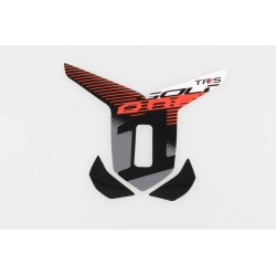 Autocollant plaque phare TRS 2023 Gold