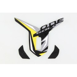 Autocollant plaque phare TRS 2024 Gold