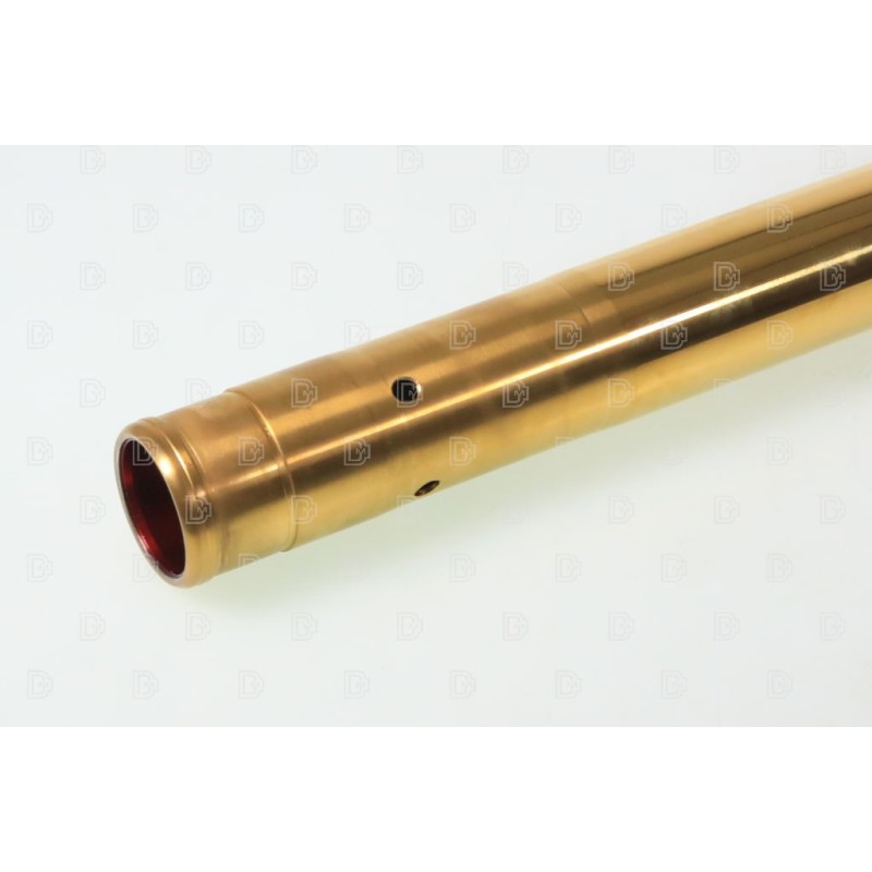 Tube fourche TECH TRS acier droit or