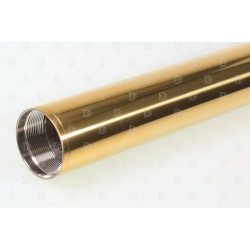 Tube fourche TECH TRS acier droit or