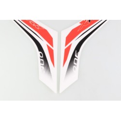Autocollant selle randonnée TRS 2023-2024 Xtrack RR latéral la paire