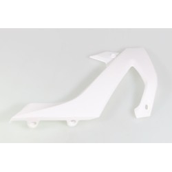 Ouie selle randonnée réservoir TRS Xtrack gauche blanc