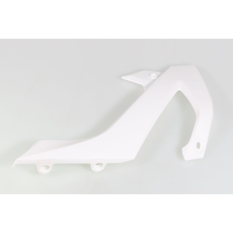 Ouie selle randonnée réservoir TRS Xtrack gauche blanc