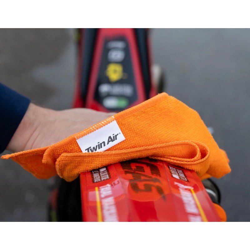 Chiffon microfibre TWINAIR orange 40x40cm