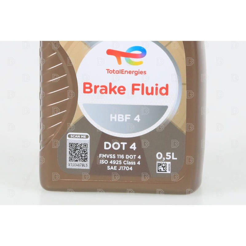 Liquide de frein TOTAL ENERGIES DOT4 500ml