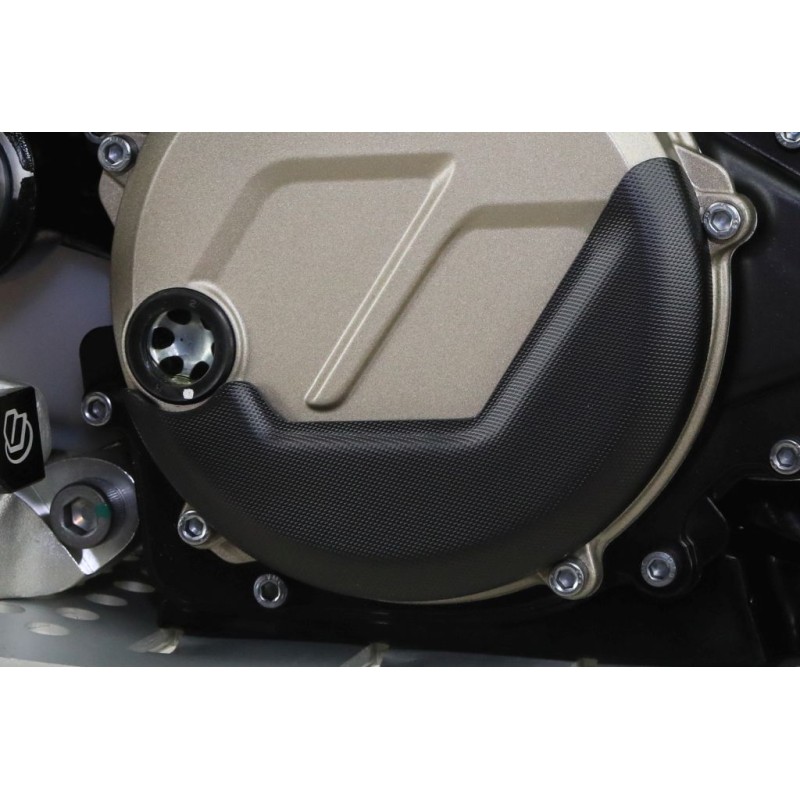 Protection couvercle embrayage plastique VERTIGO 2022-2024 partie basse