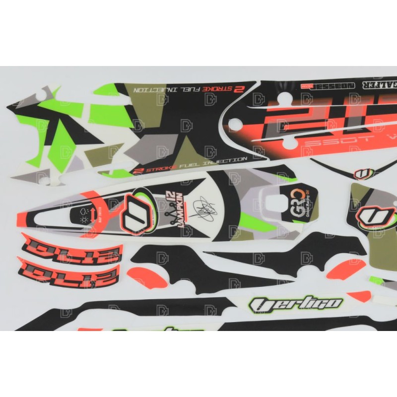 Kit autocollant VERTIGO 2020 DL12 complet