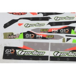 Kit autocollant VERTIGO 2020 DL12 complet