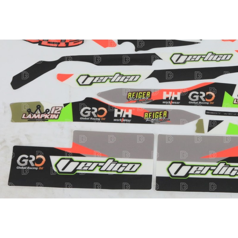 Kit autocollant VERTIGO 2020 DL12 complet