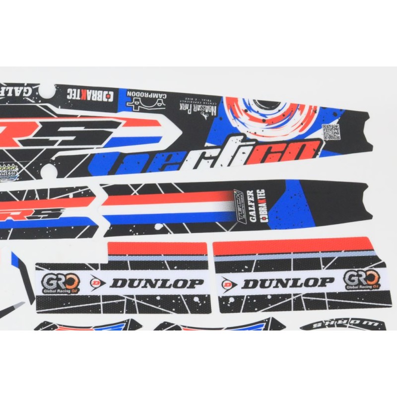 Kit autocollant VERTIGO 2023 Nitro RS France complet