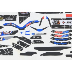 Kit autocollant VERTIGO 2023 Nitro RS France complet