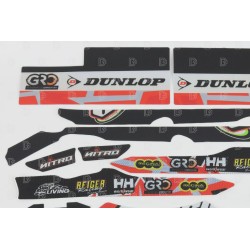 Kit autocollant VERTIGO 2025 Nitro RS3 partie cycle