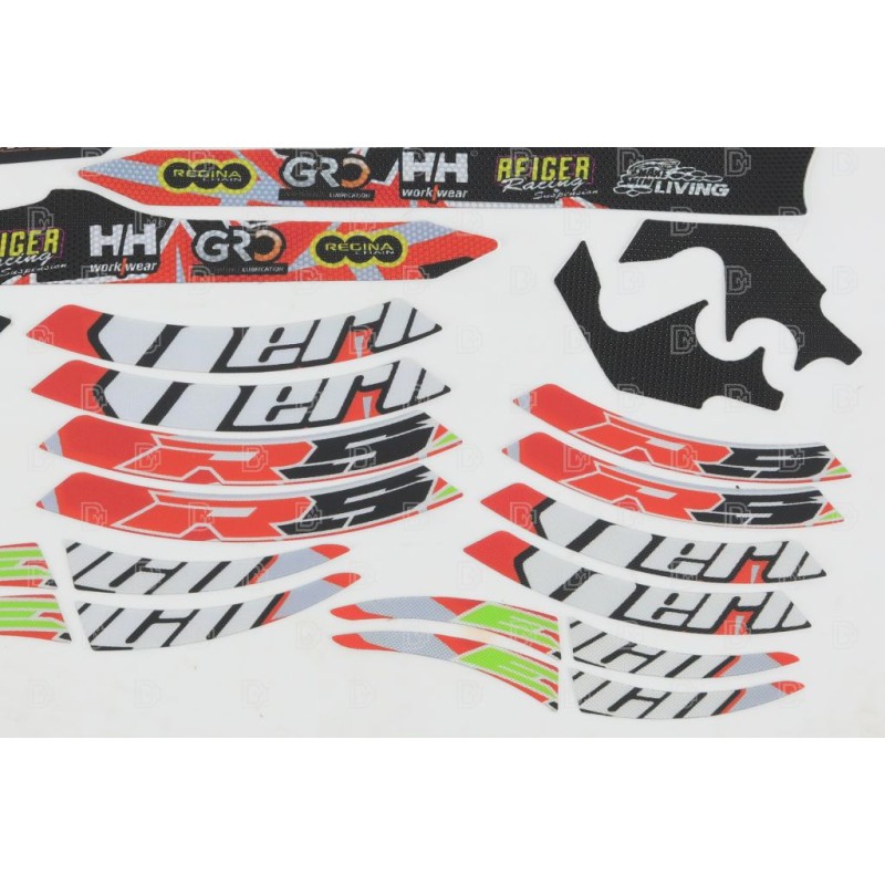 Kit autocollant VERTIGO 2025 Nitro RS3 partie cycle