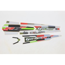Kit autocollant garde boue AR VERTIGO 2024 Nitro RS2