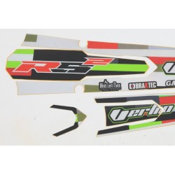 Kit autocollant garde boue AR VERTIGO 2024 Nitro RS2