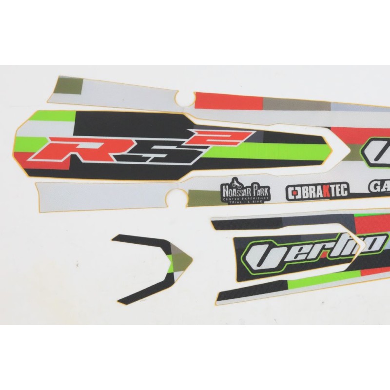 Kit autocollant garde boue AR VERTIGO 2024 Nitro RS2