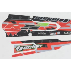 Kit autocollant garde boue AR VERTIGO 2025 Nitro RS3