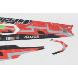 Kit autocollant garde boue AR VERTIGO 2025 Nitro RS3