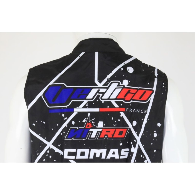 Veste technique COMAS VERTIGO France sans manche