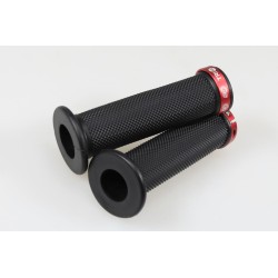 Revetement hard S3 trifix ouvert au bout noir/rouge