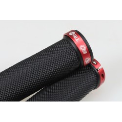 Revetement hard S3 trifix ouvert au bout noir/rouge
