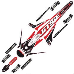 Kit déco Club JITSIE GASGAS 2023-24 Racing/Gp adaptable complet