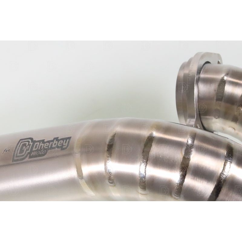 MP DESIGN SHERCO 2024-2026 titanium exhaust elbow
