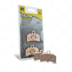 Plaquettes frein AV type 223 GALFER G1395