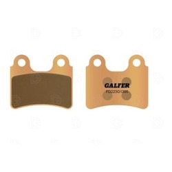 Front/rear brake pads type 223 GALFER G1395