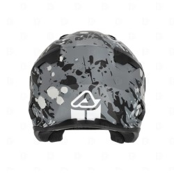 Acerbis Jet Aria helmet (grey/black) with visor